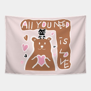 all you need is love Tapestry