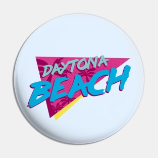 Daytona Beach Florida 80's Style Pin