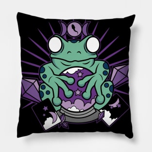 Froggy Fortune Pillow