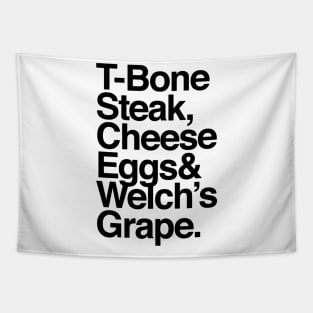 Simple Design || T-Bone Steak Tapestry