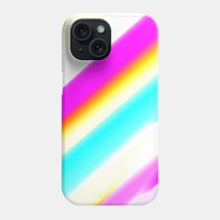 blue pink white texture art Phone Case