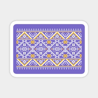 beautiful fabric patterns Magnet