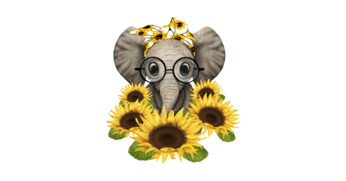 Free Free 349 Sunflower Elephant Svg SVG PNG EPS DXF File