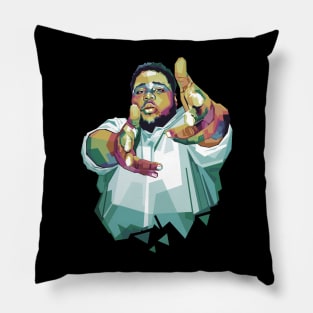 American Rapper Pillow