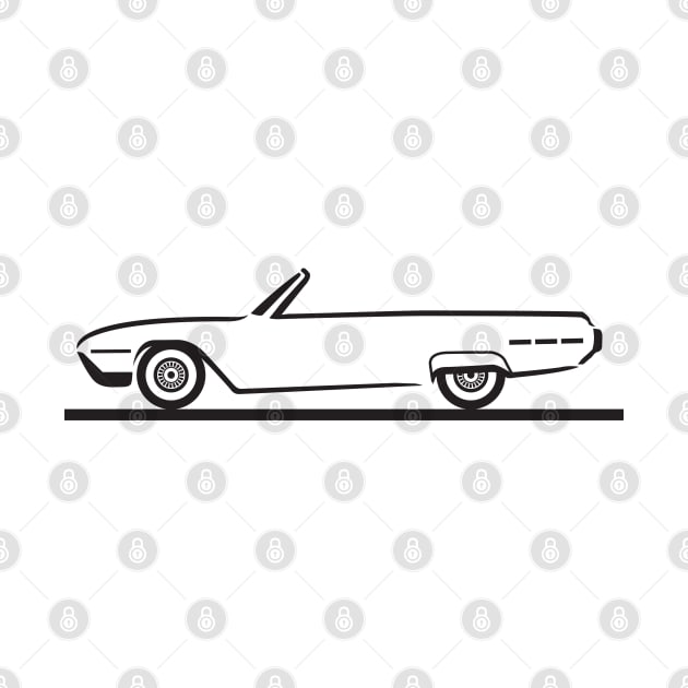 1962 Ford Thunderbird Convertible by PauHanaDesign