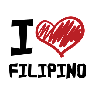 I Love Filipino T-Shirt