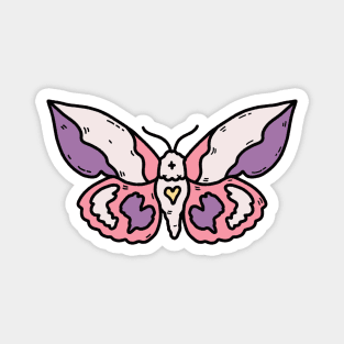 sapphic moth Magnet