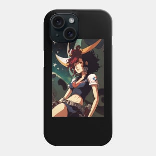 Hot Anime Girl Space Cowboy Ranger Phone Case