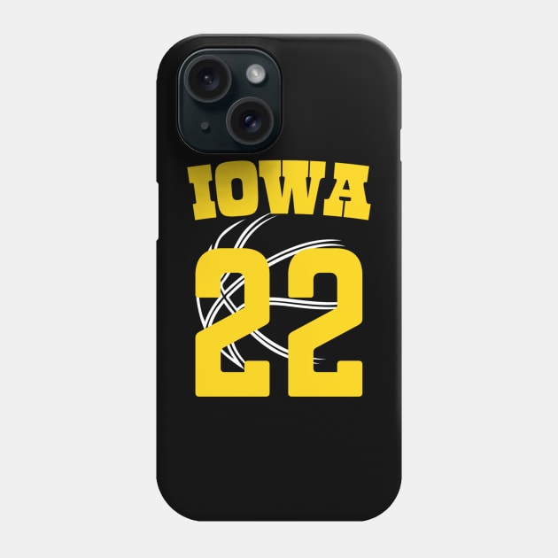 Caitlin Clark 22 iowa Phone Case by givayte