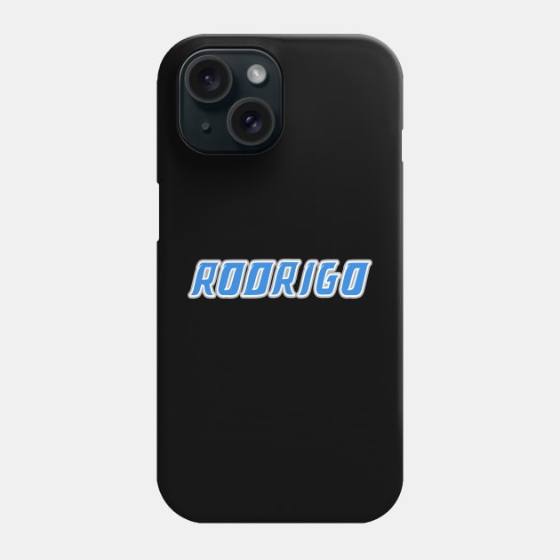 Rodrigo, Detroit Football themed Artwork Phone Case by FanSwagUnltd