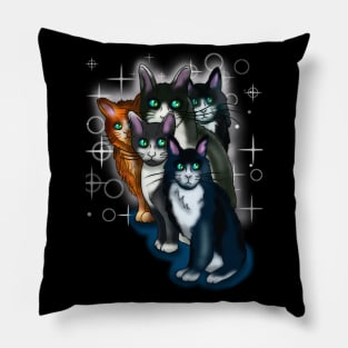 Dare to be different cats Pillow