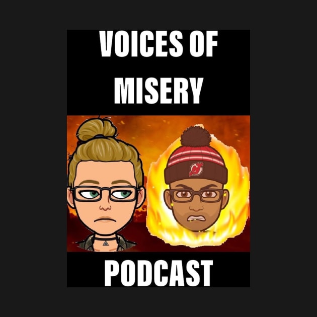 Voices of Misery Podcast Classic Logo by Voices of Misery Podcast