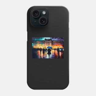 Buckingham Palace on a rainy evening - Part III Phone Case