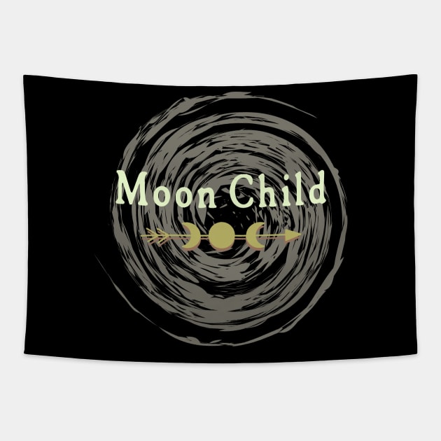 Moon Child Tapestry by Apathecary