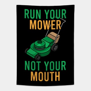 Gardening - Lawn Mower Tapestry