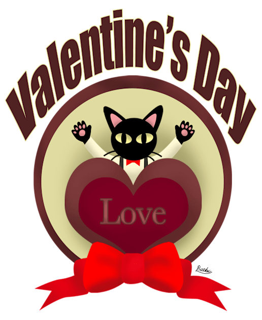 Valentine's Day Kids T-Shirt by BATKEI