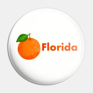 Florida Orange Pin