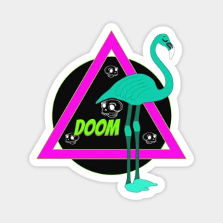 Doom Flamingo Magnet