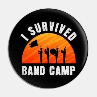 I Survived Band Camp Pin
