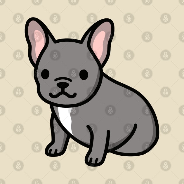 French Bulldog by littlemandyart