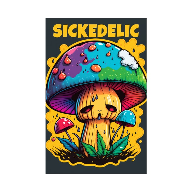 Sickedelic Mushroom by JigglePeek