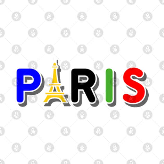 Paris olympics colors by Nicostore