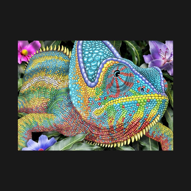 Chameleon by Tim Jeffs Art