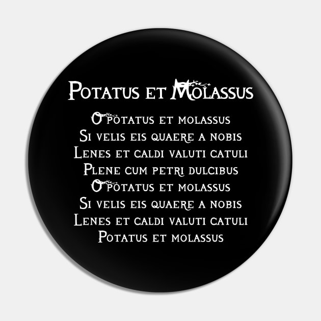 Potatus Et Molassus Pin by Likeable Design