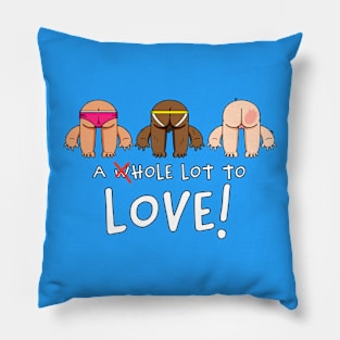 A Hole Lot to Love Pillow