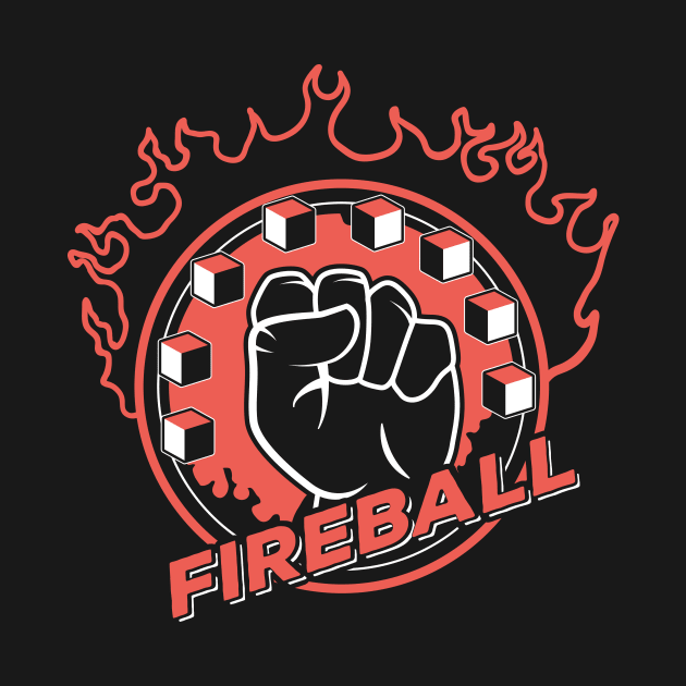 D&D Spell Fireball by Natural 20 Shirts