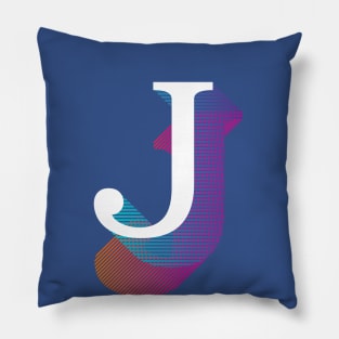 Letter J Pillow