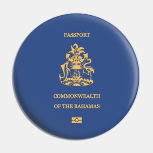 Bahamas passport Pin