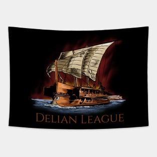 Delian League - Greek Trireme Tapestry