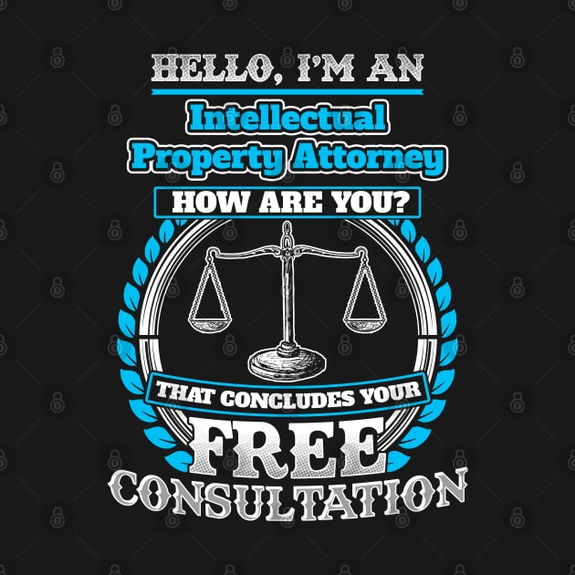 Lawyer Humor T shirt For A Intellectual Property Attorney by Mommag9521