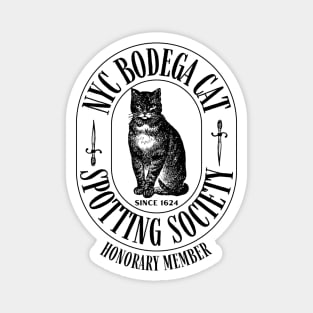 Bodega Cat Spotting Society Magnet