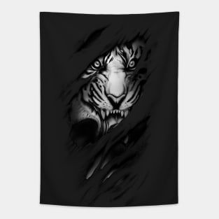 White Tiger Tapestry