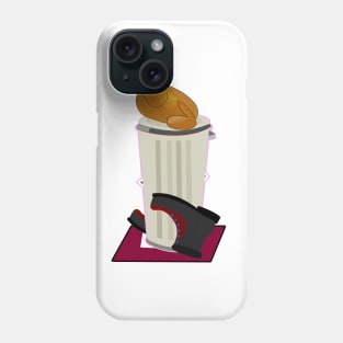 funny waste Phone Case