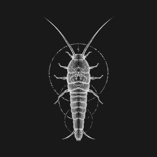 Silverfish Schematic Invert T-Shirt