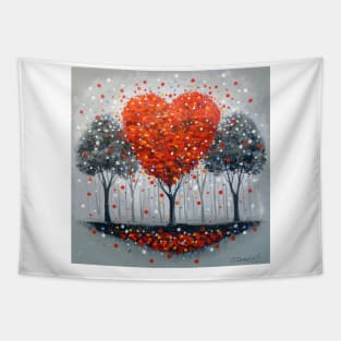 Tree of love Tapestry