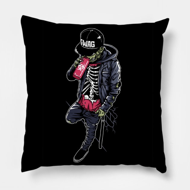 Zombie Swag Pillow by SEspider