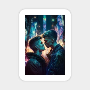 Cyberpunk Romance Magnet