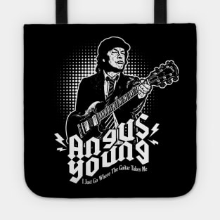 ANGUS YOUNG POP ART Tote