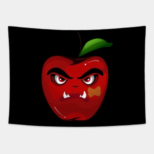 apple mascot monster Tapestry