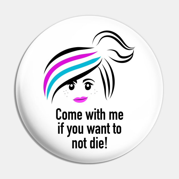 Wyldstyle Pin by Randomart