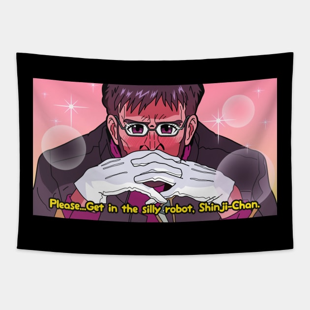 Kawaii Gendo Tapestry by demonigote