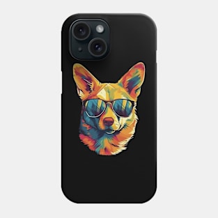 Colorful corgi Phone Case