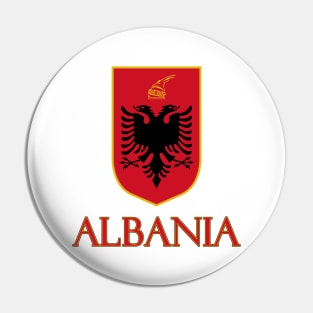 Albania - Albanian Coat of Arms Design Pin