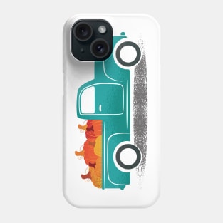 Pumpkin Pickup Truck Phone Case