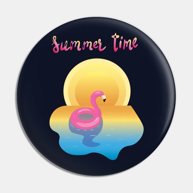 summer flamingo Pin by sofyvesna