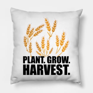 Wheat Farmer - Plant Grow Harvest Pillow